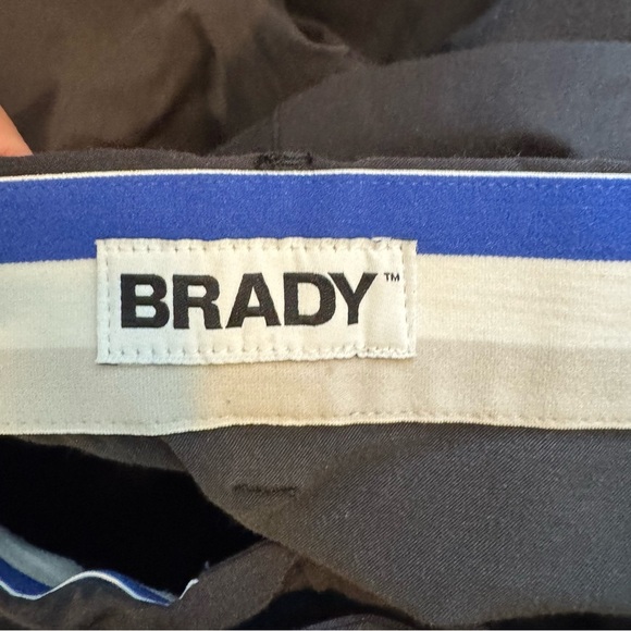 Tom Brady Brand Golf Pants Men's Size 34 Ink Black Hook & Eye Zip - Picture 4 of 7